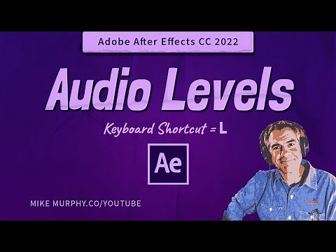 After Effects: Show & Hide Audio Levels & Waveforms (Keyboard Shortcuts)