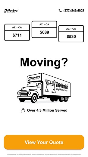 🌎 𝗡𝗔𝗧𝗜𝗢𝗡𝗪𝗜𝗗𝗘 𝗠𝗢𝗩𝗜𝗡𝗚 𝗠𝗔𝗗𝗘 𝗦𝗜𝗠𝗣𝗟𝗘 𝗪𝗵𝗲𝘁𝗵𝗲𝗿 𝘆𝗼𝘂’𝗿𝗲 𝗿𝗲𝗹𝗼𝗰𝗮𝘁𝗶𝗻𝗴 𝗮𝗰𝗿𝗼𝘀𝘀 𝘁𝗼𝘄𝗻 𝗼𝗿 𝗮𝗰𝗿𝗼𝘀𝘀 𝘁𝗵𝗲 𝗰𝗼𝘂𝗻𝘁𝗿𝘆, 𝟮𝗠𝗼𝘃𝗲𝗿𝘀® 𝗶𝘀 𝘆𝗼𝘂𝗿 𝗼𝗻𝗲-𝘀𝘁𝗼𝗽 𝘀𝗼𝗹𝘂𝘁𝗶𝗼𝗻 𝗳𝗼𝗿 𝘀𝗮𝗳𝗲, 𝗮𝗳𝗳𝗼𝗿𝗱𝗮𝗯𝗹𝗲, 𝗮𝗻𝗱 𝗲𝗳𝗳𝗶𝗰𝗶𝗲𝗻𝘁 𝗺𝗼𝘃𝗶𝗻𝗴. 📦 MOVING COST CALCULATOR Enter your ZIP codes and instantly see your rate - no waiting, no calls, no confusion. Find licensed and insured movers serving all 50 states! 💪 Why 2Movers®? ✔ 