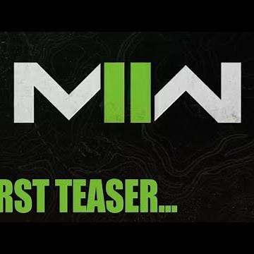 Call of Duty Modern Warfare 2 (2022) OFFICIAL LOGO! (Our First Teaser)