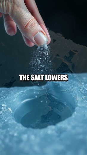 Ice and Salt Magic Behind the Freezing Point