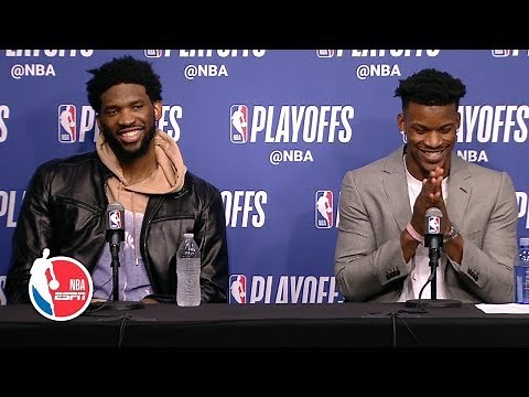 Jimmy Butler and Joel Embiid on bad blood in Game 4: ‘We knew it was coming’ | 2019 NBA Playoffs