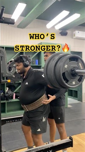 LAST TO FAIL WINS 💀 | Squat Challenge With My Gym Buddy #shorts