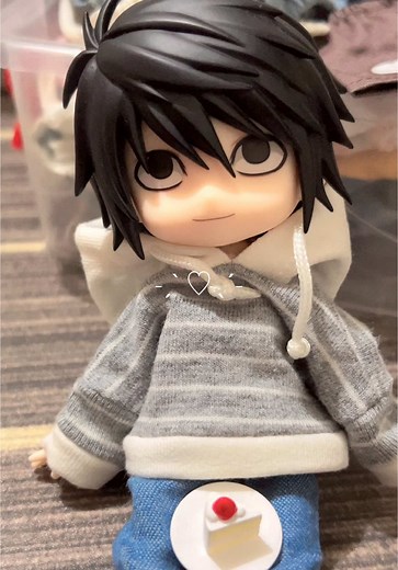 New Clothes Unboxing for Nendoroid Doll L Lawliet | Death Note Collectibles