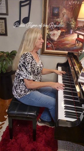 Battle Hymn of the Republic | Gospel Piano with Denise
