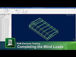 Reviewing the Finished Model in RAM Elements