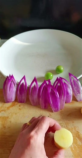 #Fruit and Vegetable Shapes #Creative Flower Designs #Original Work by Uncle Chaos #Easy to Learn