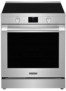 Frigidaire Professional Range 30 Inch Induction with Total Convection in Smudge-Proof Stainless Steel - PCFI3080AF
