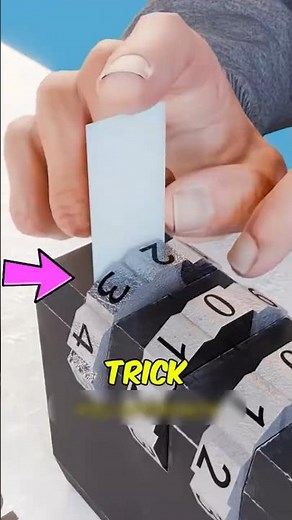 Unlock Any Combination Lock in Seconds The Paper Trick They Don’t Tell You About!