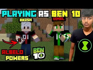 PLAYING AS BEN 10 AND ALBEDO IN MINECRAFT | MINECRAFT IN TAMIL | MINECRAFT MODS | TAMIL