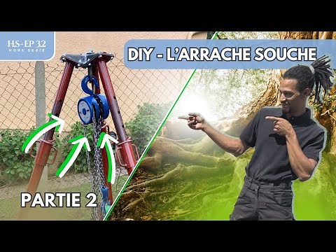 H.S EP3.2 - The homemade stump puller.