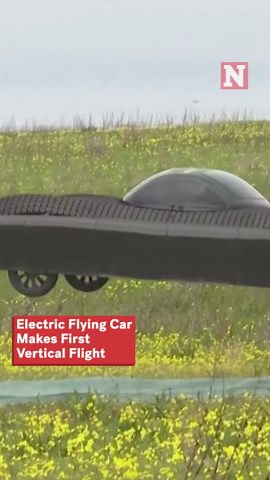 Watch Flying Car Prototype Make First Vertical Flight