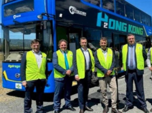 Pure Hydrogen hits road with world’s first double-deck hydrogen fuel cell bus