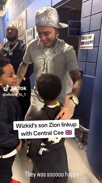 Zion de Wizkid se encuentra con Central Cee en Londres