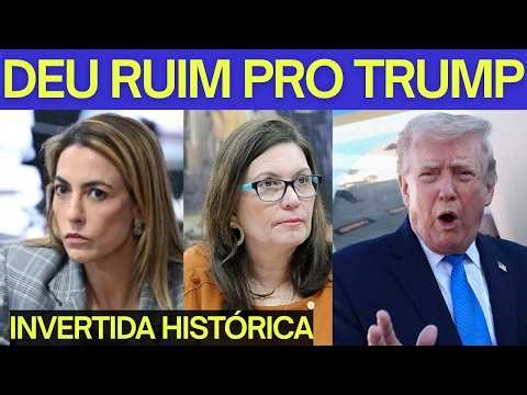 Soraya Thronicke destroys Bia Kicis, and Trump panics in the US with massive protests!!