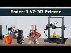 Creality Ender-3 V2 3D Printer Setup & Unbox