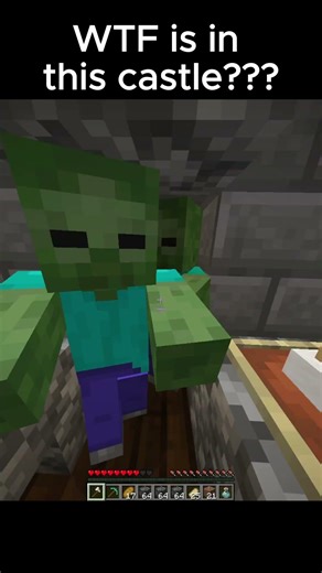 I found the ONE room they told me to STAY OUT OF... 🏰🚫 WAIT FOR IT! #minecraft #shorts