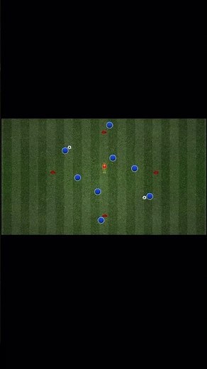 Diamond Passing Mastery 🔷 Football Drill for Elite Ball Control & Speed!