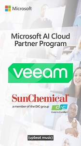 Veeam Software transforms data risk into data resilience! 💪 Learn how their solution, Veeam Data Cloud for Microsoft 365, enables Sun Chemical to secure their critical information indefinitely—protecting them against ransomware and data loss. Watch the full story: https://msft.it/6182qVAAw | Microsoft AI Cloud Partner Program