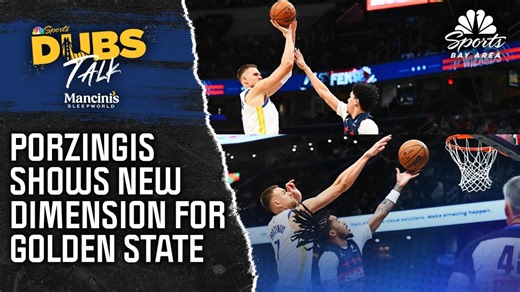 Kristaps Porziņģis' 30 points vs. Wizards show dimension Golden State hasn't seen | Dubs Talk