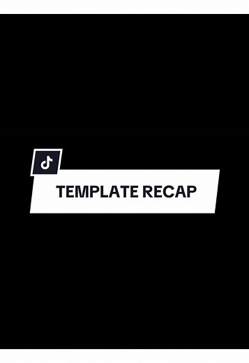 2025 Recap CapCut Template Tutorial