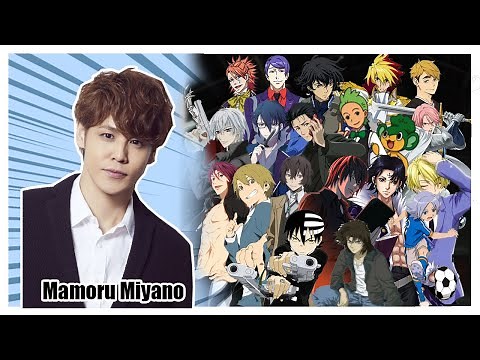 Mamoru Miyano - Voice Roles Compilation