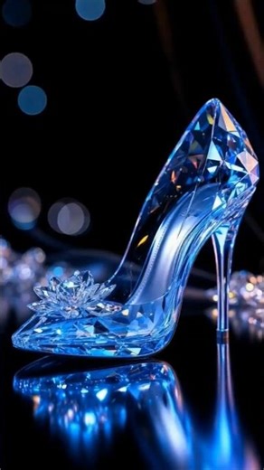 Crystal shoe😍😍 ASMR #relaxing #asmr #asmrsounds #ai #aivideo