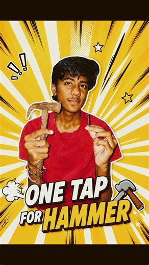 One Hammer Tap… Crazy Result! 😳🔥 #shorts #trending #hammer