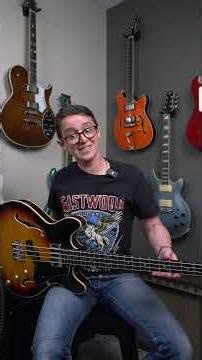 The Eastwood VKB-4 takes features from some of our favorite vintage basses and puts them together!