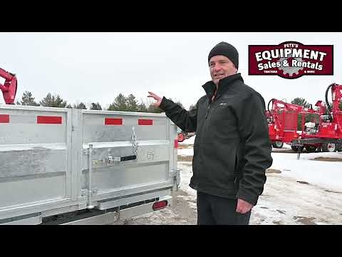 Metavic Dump Trailer with Log Loader - Walkthrough with Pete's Equipment