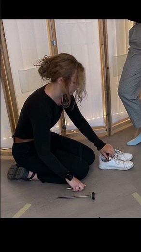 ASMR TSA Patdown Shoe Checking