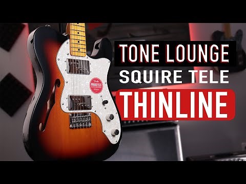Squier Classic Vibe 70s Thinline Telecaster Tone Lounge Demo