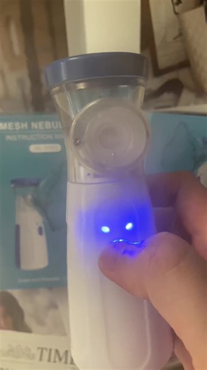 The most convenient mesh nebulizer #meshnebulizer #springtime #nebulizer #portablenebulizerforchildren