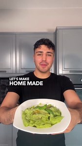 Vegan pasta recipe with fresh spinach pesto