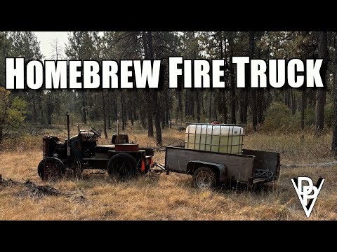 Cheap DIY Fire Fighting Trailer