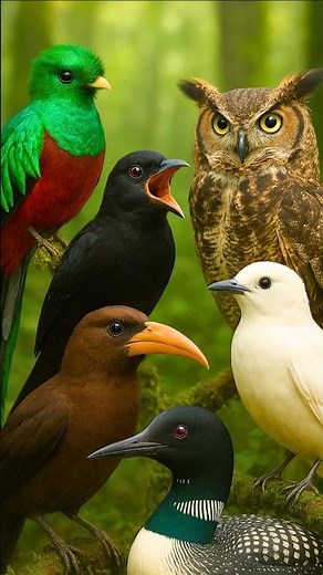 Rare American Bird Sounds — Exotic Calls, Forest Ambience for Deep Relaxation, Sleep, Study & Focus