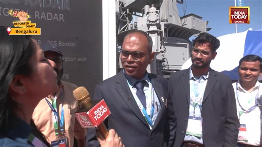 India-made VHF radar can detect stealth aircraft. Project manager, Amarnath Yadav talks about its speciality. Listen in. #AeroIndia2025 #DRDO #VHFRadar #ReporterDiary (Shivani Sharma) | India Today