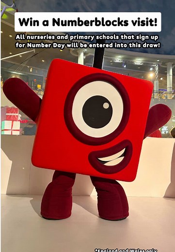 Celebrate Number Day 2026 with Numberblock One!
