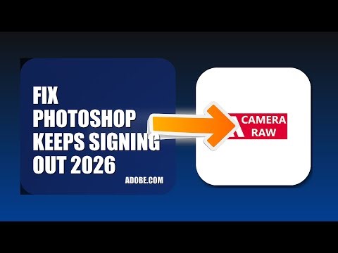 How To Fix Photoshop Keeps Signing Out 2026