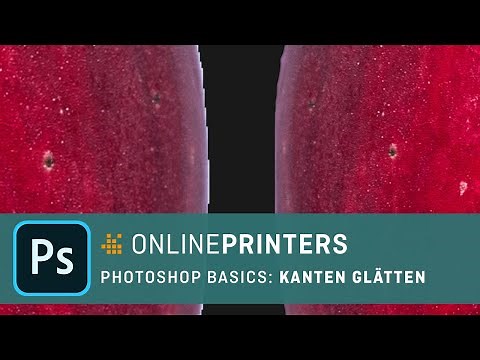 Photoshop Kanten glätten – Basics Tutorial