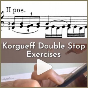 Korgueff Double Stops Exercises