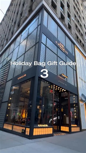 Coach on Instagram: "Commemorate the holidays with a bag that’s just right for them 🎁 #CoachNY"