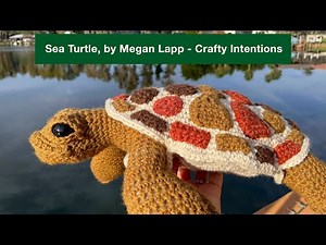 Crochet Sea Turtle, by Megan Lapp - Crafty Intentions