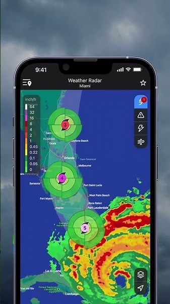 The NOAA Weather Radar & Alerts App