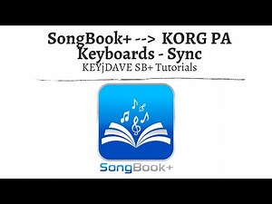 SongBook+ iOSApp Tutorials - KORG Pa Serie (Keyboards) verbinden & Songs Synchronisieren