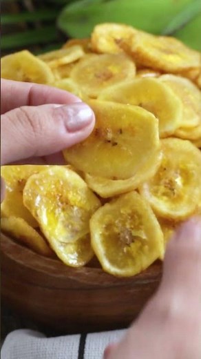 How to Make Banana Chips Crunchy Sugar Coated Snack