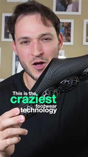 This is the craziest footwear technology 9 Ultra responsive pods are placed under your feet Each with different internal structures to handle pressure Based on what you precisely feel To make movements have a relaxation to them! #hypebeast #tech #future #sneakerhead