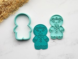 Gingerbread Man Cookie Cutter Christmas 3D STL - Holiday Kids Baking Winter Event - Digital STL Print File - Etsy