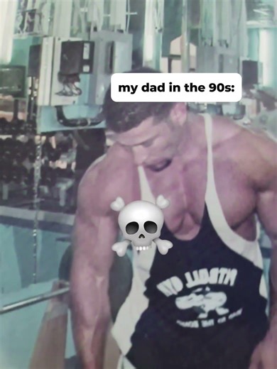 My dad in the 90s vs now 💪 #nostalgia #trollface #dad #edit