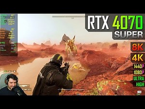 RTX 4070 SUPER - Helldivers 2