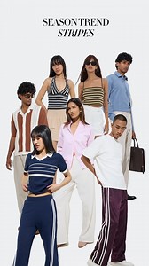 Stripes are making strides this season. Shop now from a Westside store near you or at www.westside.com. #westsidestores #stripes #fashion #trending | Westside